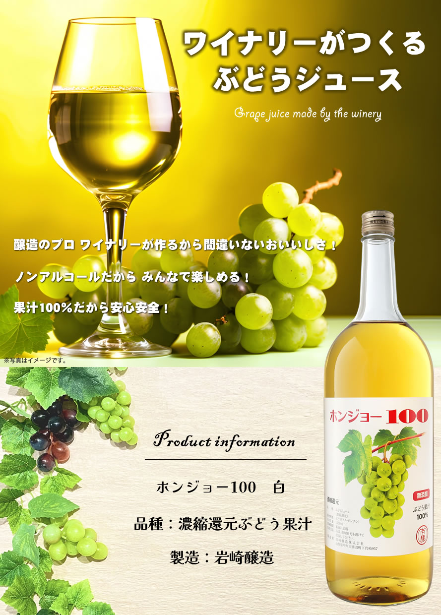 山梨ワイン 岩崎醸造 本醸ワイン ホンジョ―
